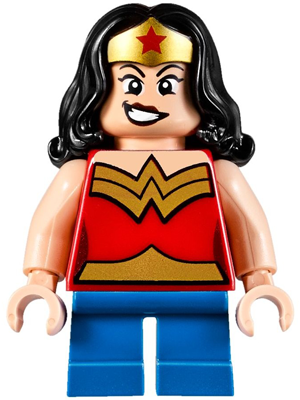 LEGO Minifigure-Wonder Woman - Short Legs-Super Heroes / Mighty Micros / Justice League-SH358-Creative Brick Builders